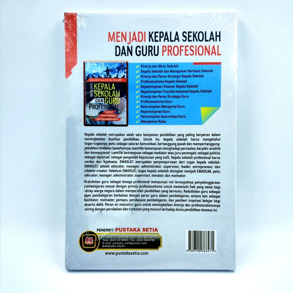 Menjadi Kepala Sekolah Dan Guru Profesional - Donni Juni Priansa