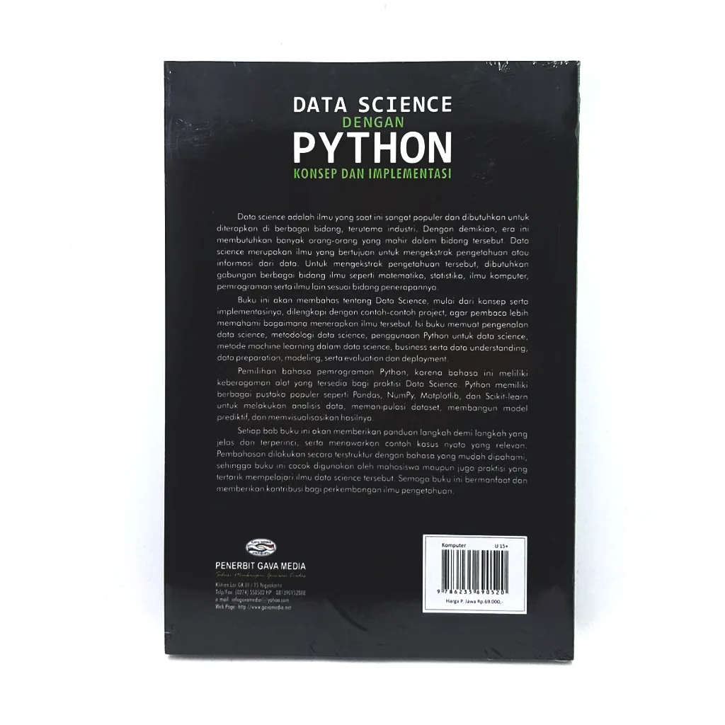 Data Science Dengan Python Konsep dan Implementasi - Kristoko Dwi Hartomo