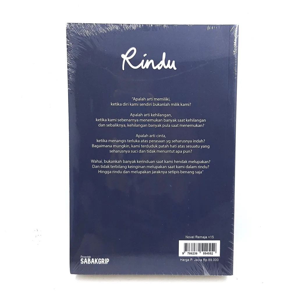 Rindu New Edition - Tere Liye (Original)