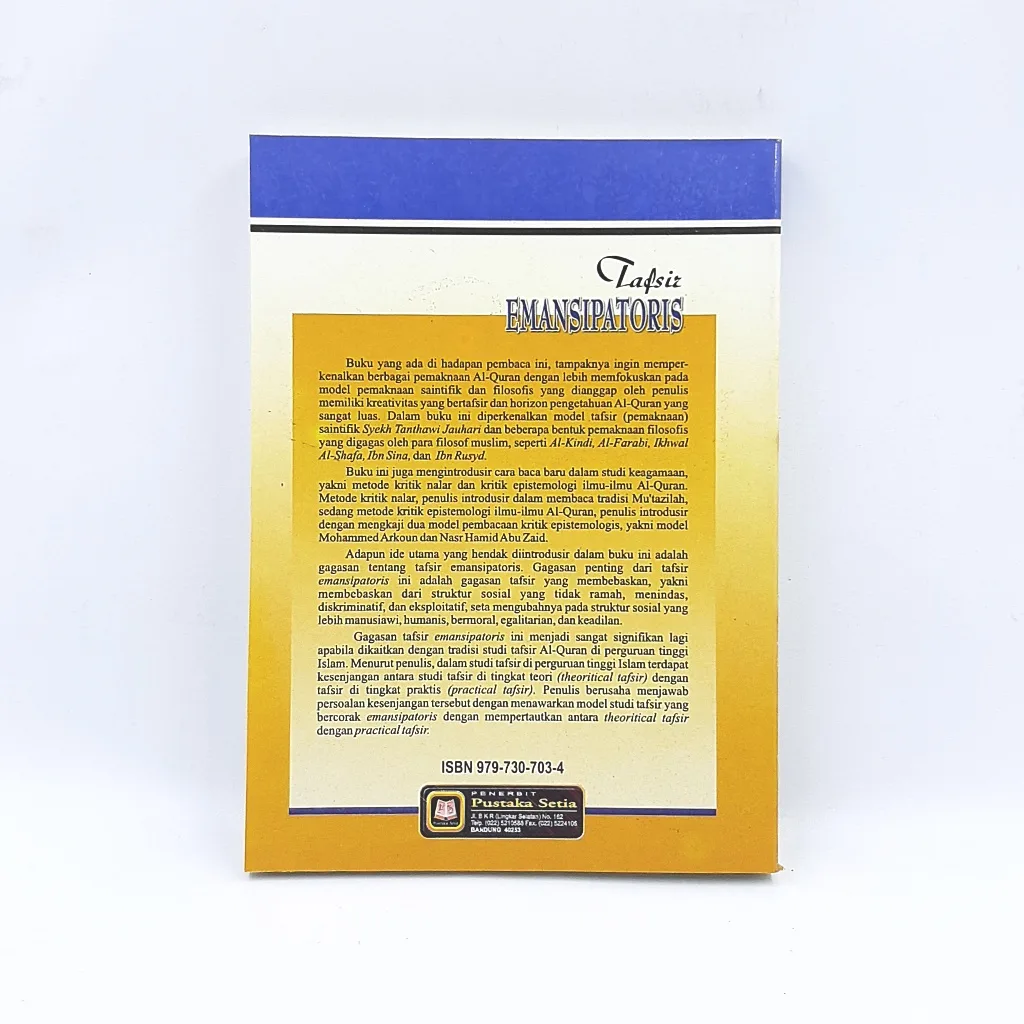 Tafsir Emansipatoris - Hendar Riyadi