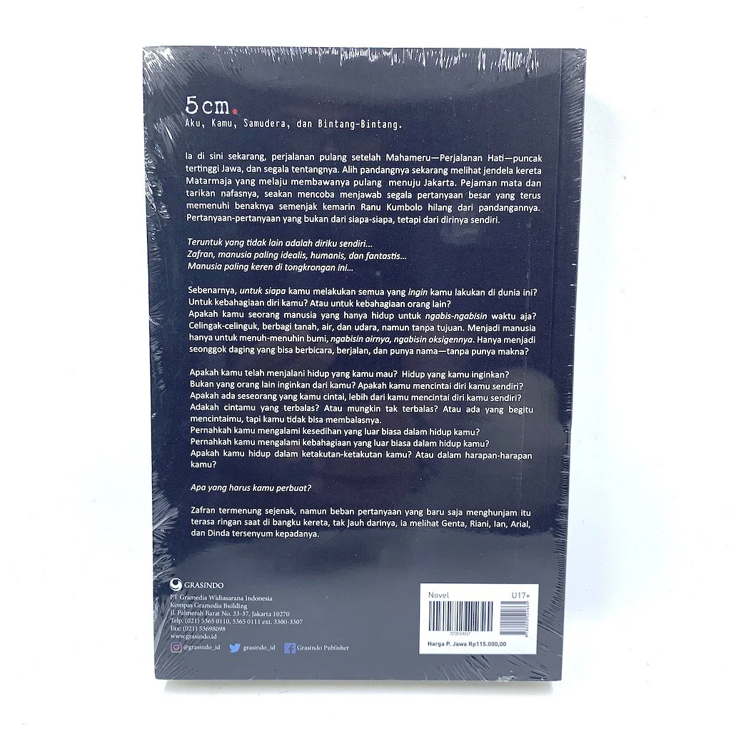Novel 5 Cm - Donny Dhirgantoro