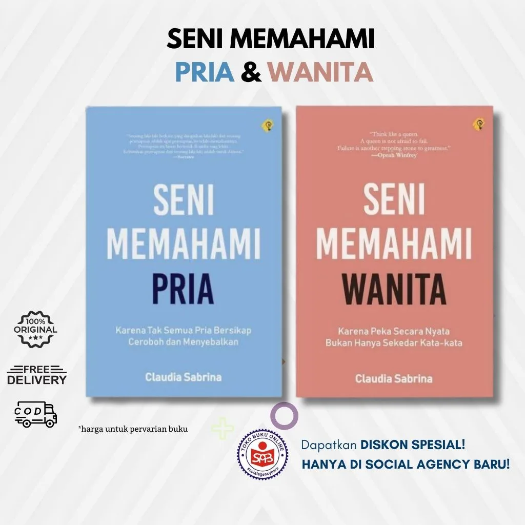 Seni Memahami Wanita - Seni Memahami Pria - Claudia Sabrina