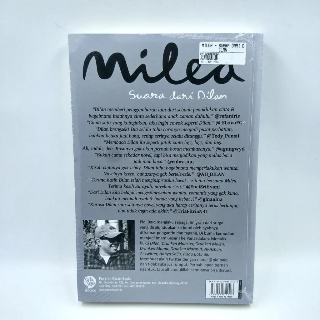 Milea Suara Dari Dilan Original - Pidi Baiq