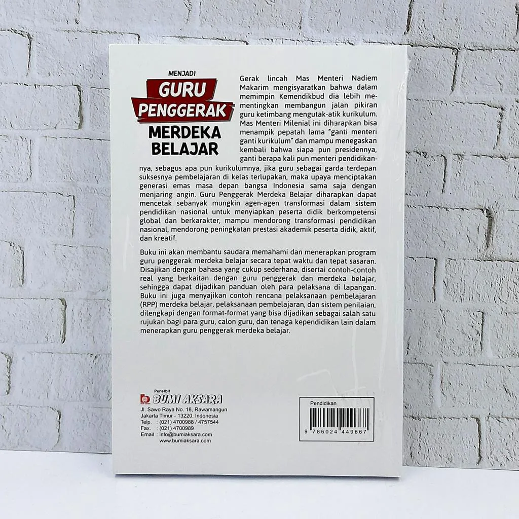 Menjadi Guru Penggerak Merdeka belajar - E. Mulyasa