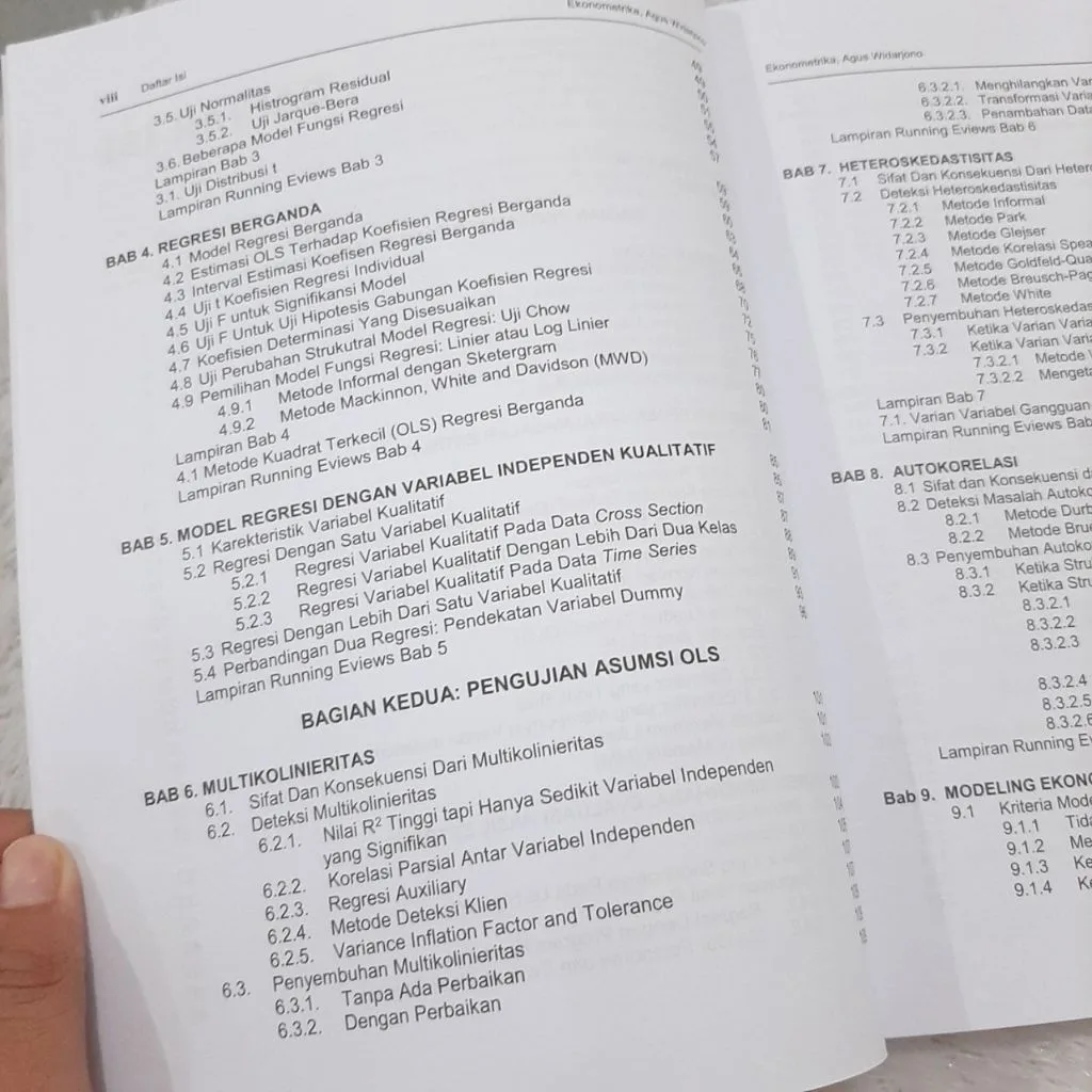 Ekonometrika Pengantar Dan Aplikasinya Edisi 5 - Agus Widarjono