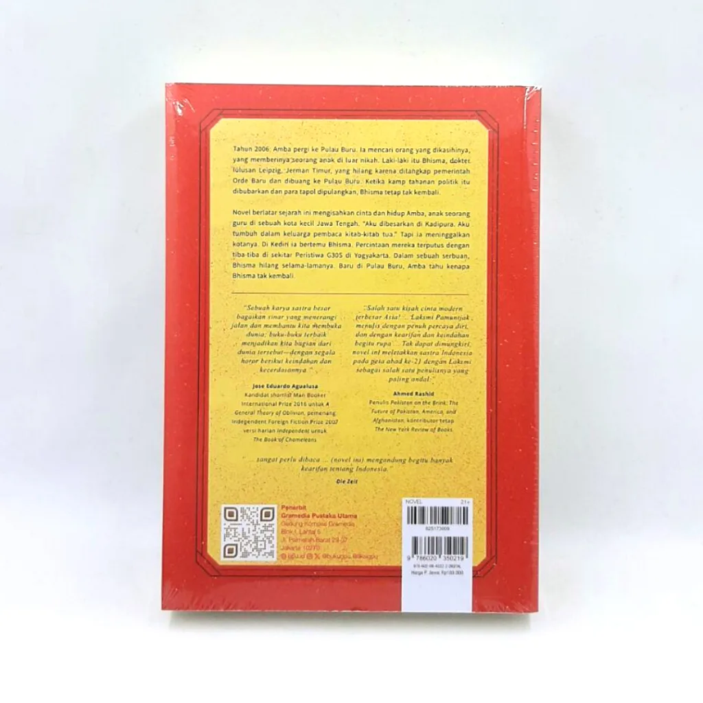 Novel Amba - Laksmi Pamuntjak