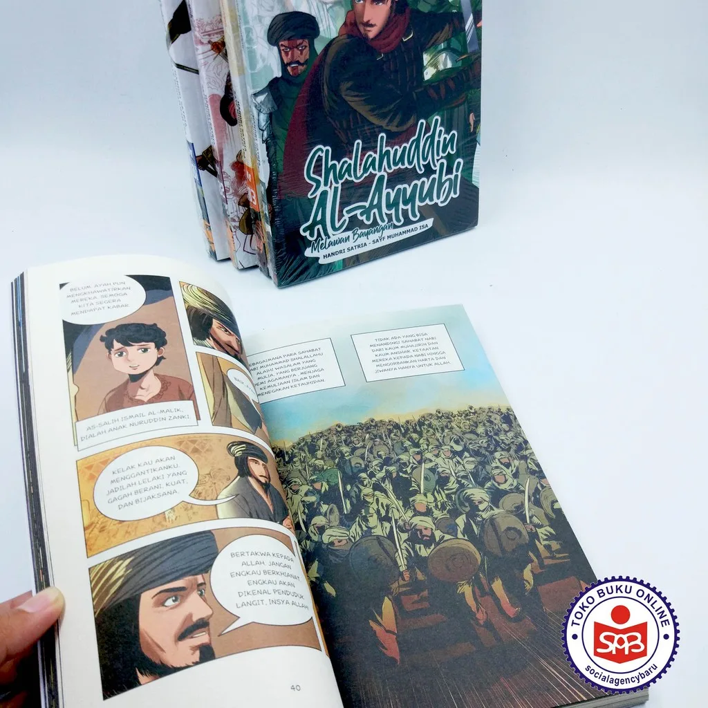 Komik Shalahuddin Al Ayyubi Series