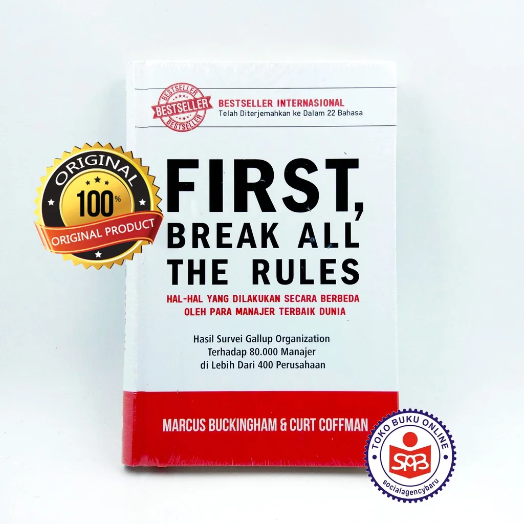 First Break All The Rules Hardcover - Marcus Buckingham