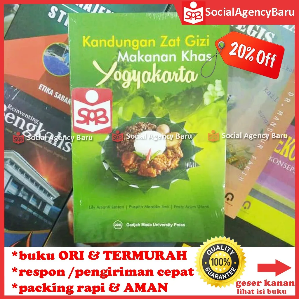 Kandungan Zat Gizi Makanan Khas Yogyakarta - Lily Arsanti Lestari