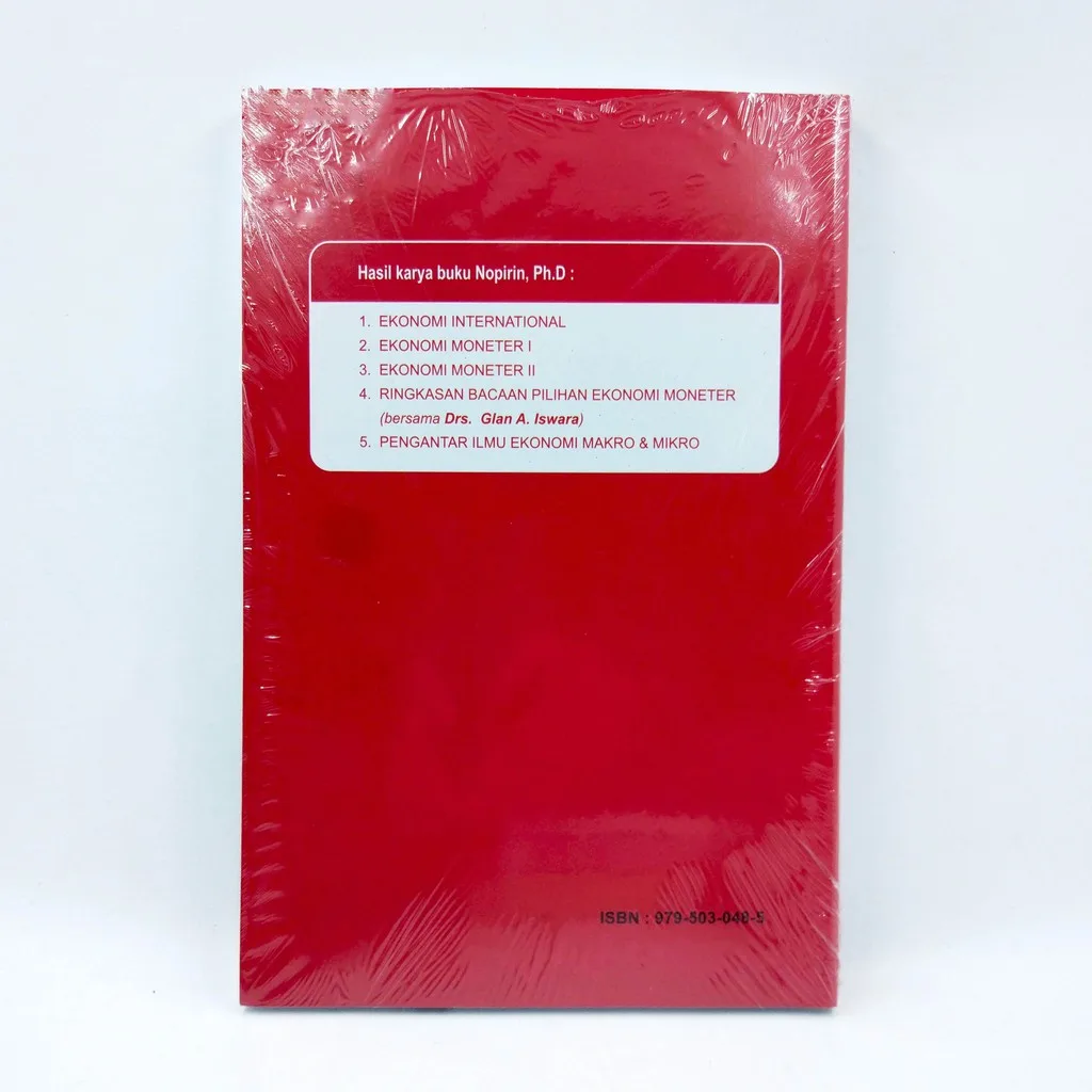 Ekonomi Moneter Buku 1 - Nopirin