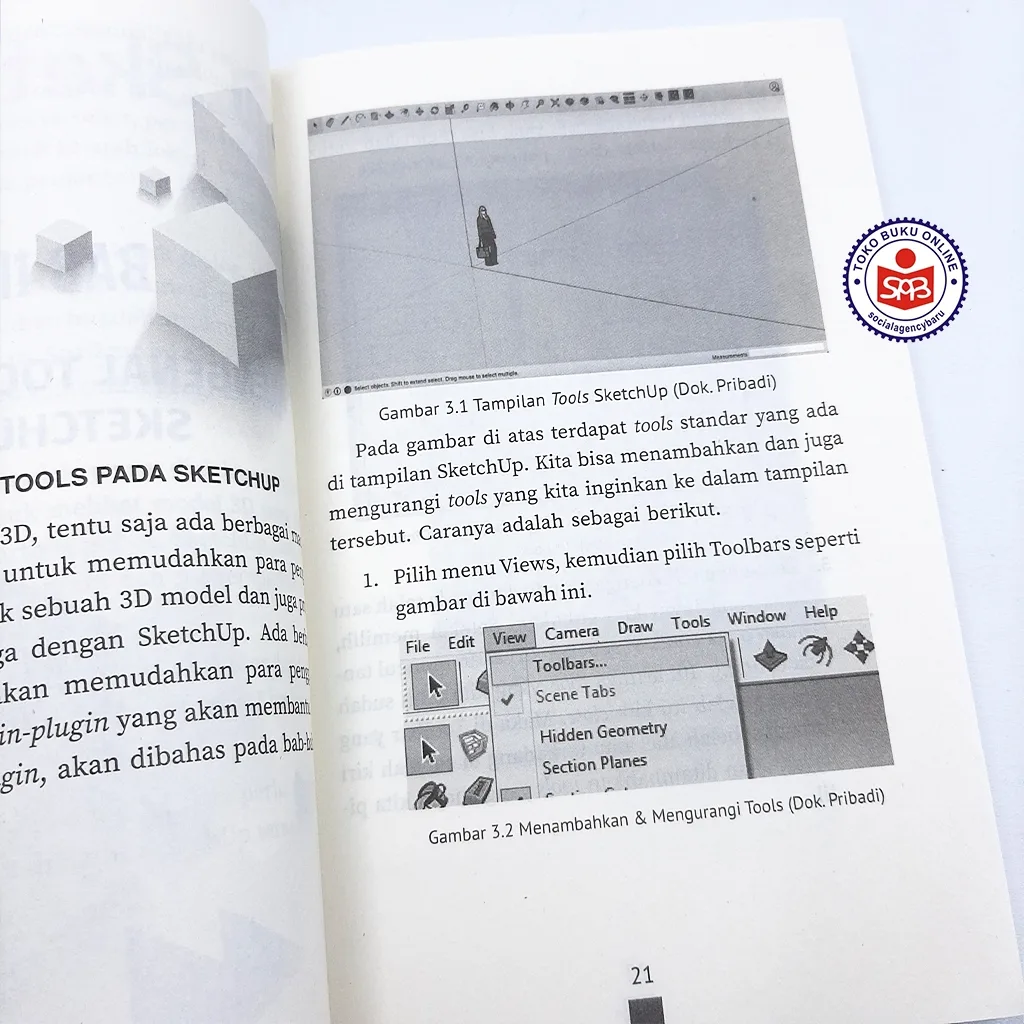 Belajar Desain 3D dengan SketchUp - Risky Budiman