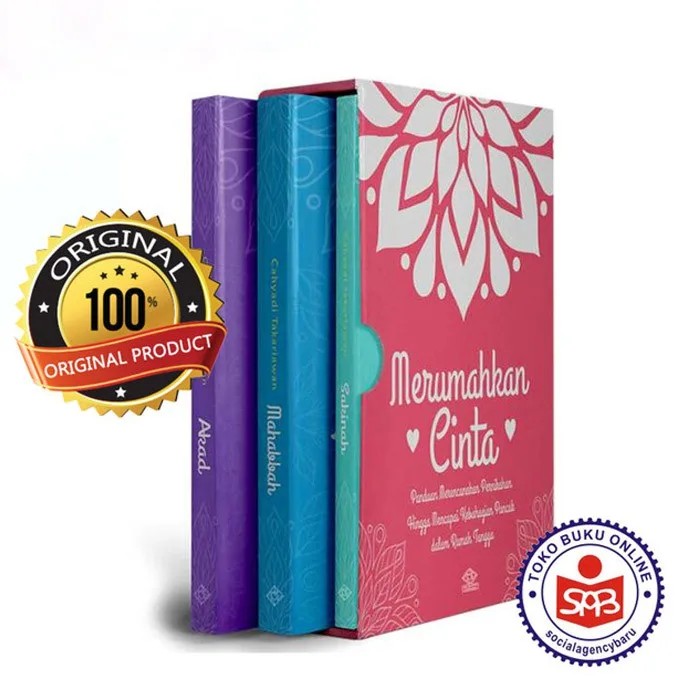 Paket Buku Merumahkan Cinta MERCI - Cahyadi Takariawan