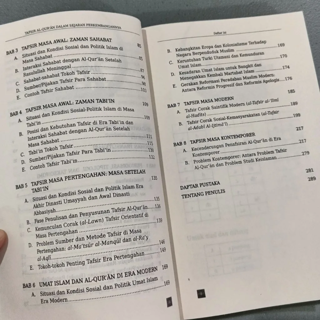 Tafsir Al Quran Sejarah Perkembangannya Syukron Affani