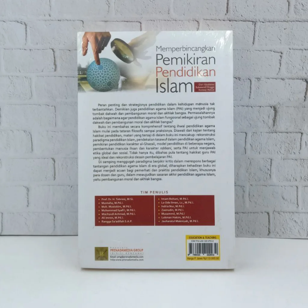 Memperbincangkan Pemikiran Pendidikan Islam - Tobroni