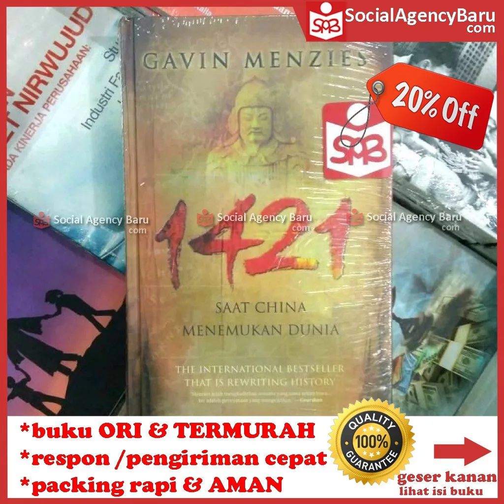 1421 Saat China Menemukan Dunia - Gavin Menzies