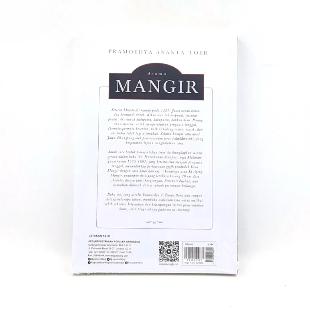 Mangir - Pramoedya Ananta Toer
