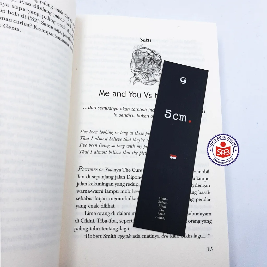 Novel 5 Cm - Donny Dhirgantoro