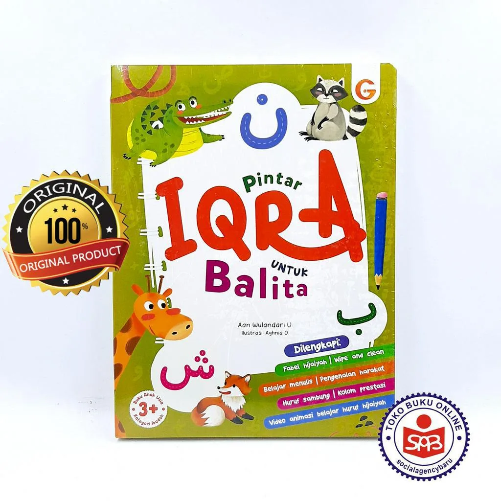 Boardbook Pintar IQRA - Aan Wulandari