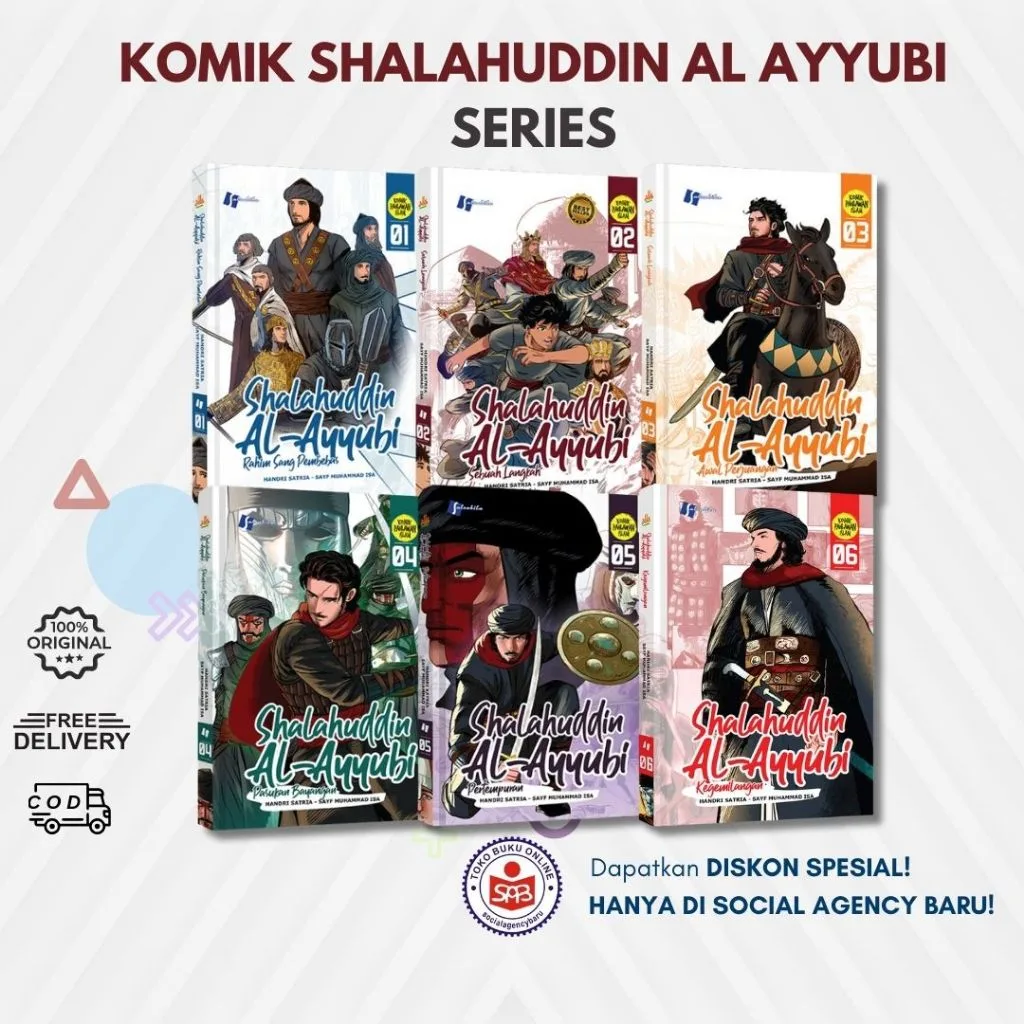 Komik Shalahuddin Al Ayyubi Series