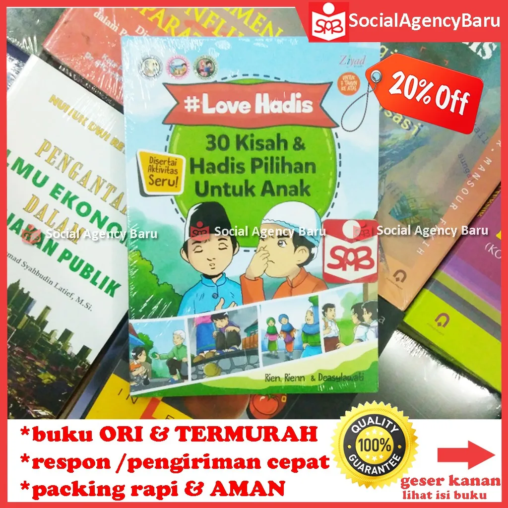 Love Hadis 30 Kisah Dan Hadis Pilihan Untuk Anak - Rien