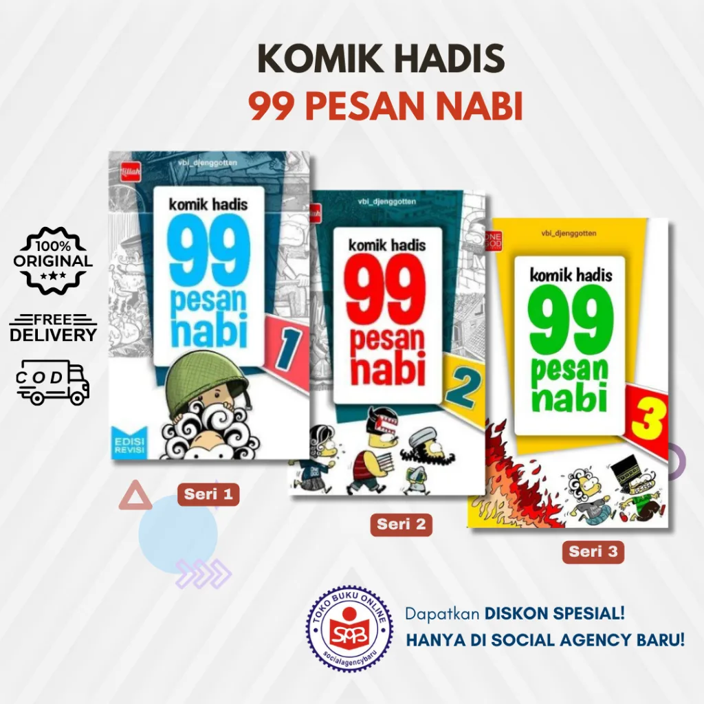 Komik Hadis 99 Pesan Nabi - vbi djenggotten