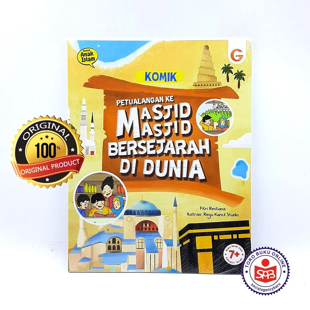 Komik Petualangan Ke Masjid Masjid Bersejarah di Dunia - Fitri Restiana