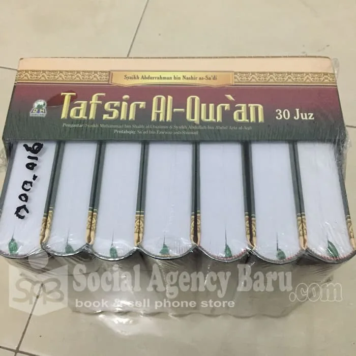 Tafsir Al Quran As Sa'di - Paket Jilid 1-7 dan Box