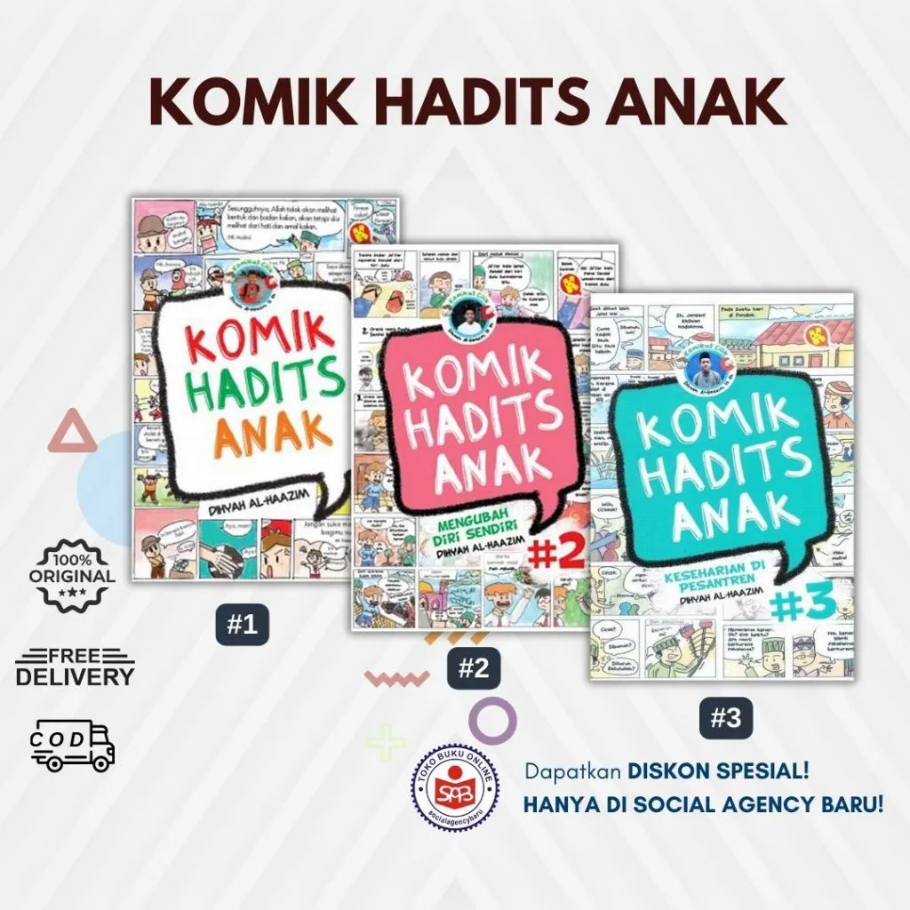 Komik Hadits Anak Series - Dihyah Al Haazim