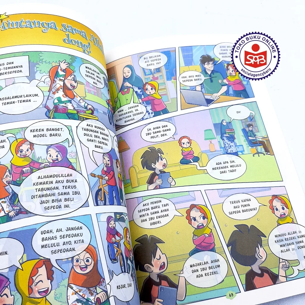 Komik Tauhid Mengenal Keesaan Allah - Fajriatun Nur