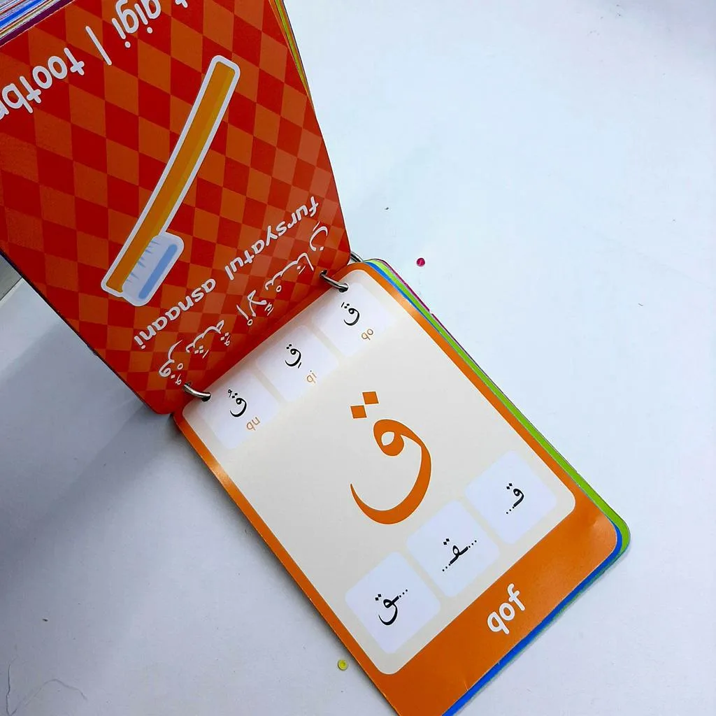 Flashcard Flash Card Anak Belajar Kosakata dan Alif Ba Ta