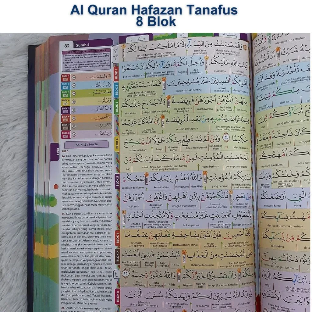 Al Quran Qur’an Hafazan Hafalan Perkata Junior A5