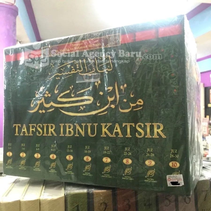 Tafsir Ibnu Katsir Lengkap Set (10 Jilid) - ORIGINAL