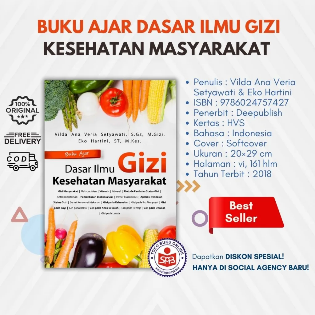 Buku Ajar Dasar Ilmu Gizi Kesehatan Masyarakat - Vilda Ana Veria Setyawati