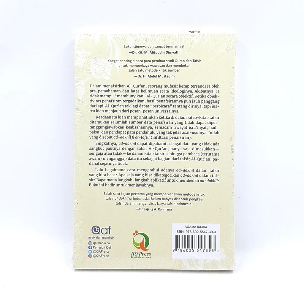 Metode Kritik Ad Dakhil Fit Tafsir - Muhammad Ulinnuha