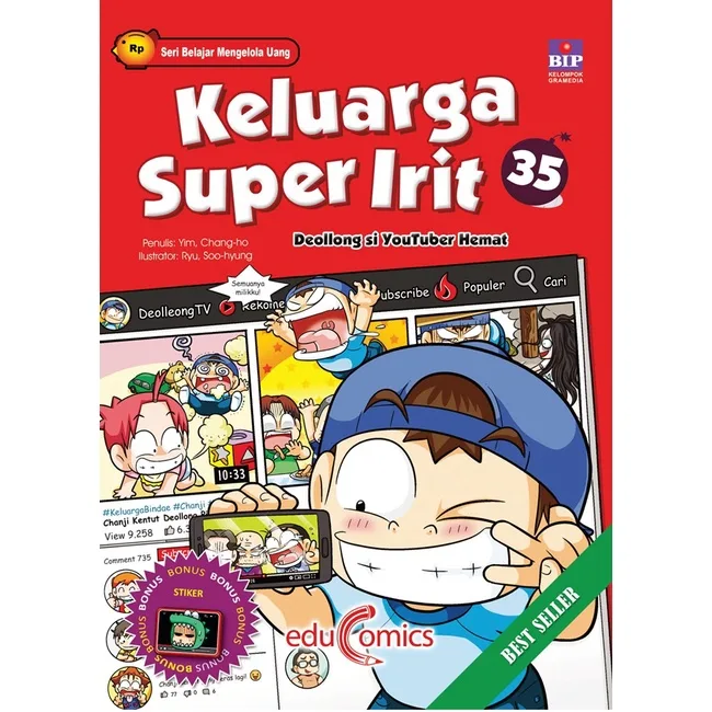 Buku Keluarga Super Irit Series - Educomics