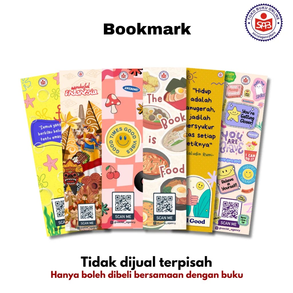 BOOKMARK PEMBATAS BUKU - Tidak Dijual Terpisah