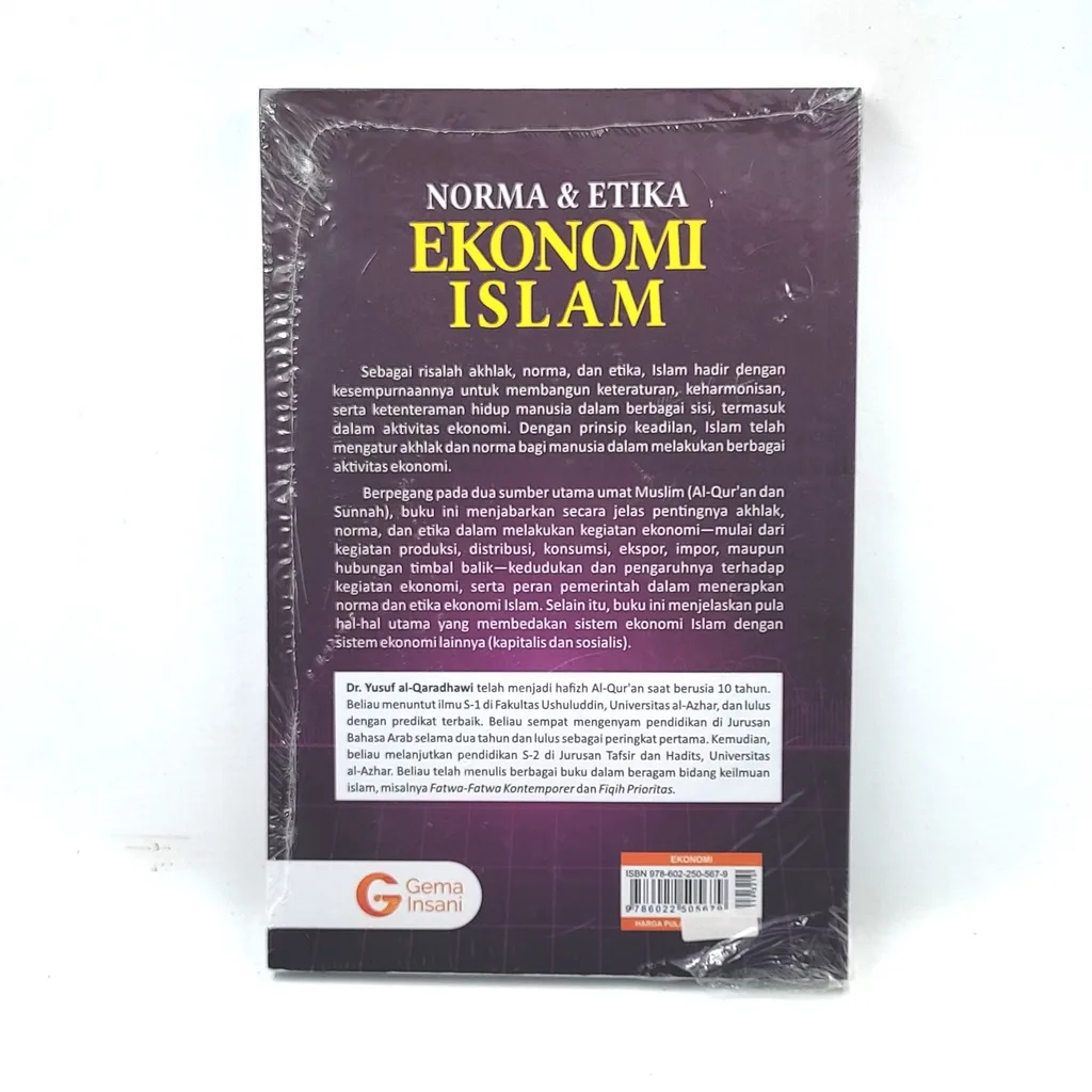 Norma Dan Etika Ekonomi Islam - Yusuf Al Qaradhawi
