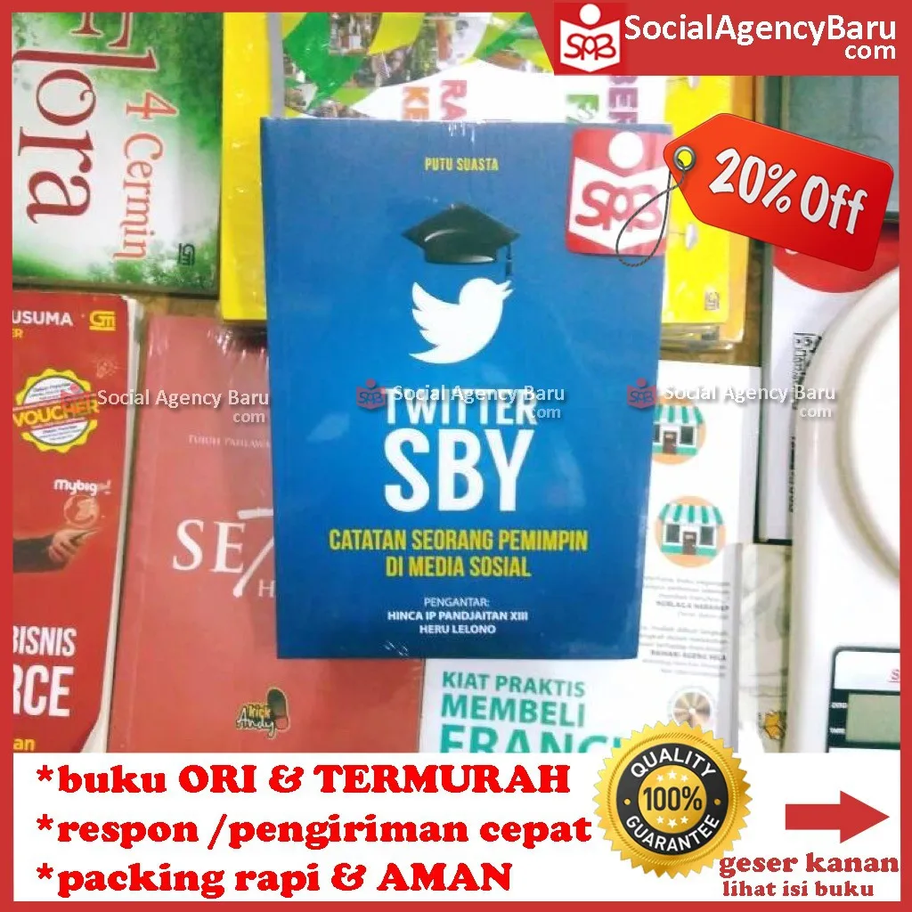 Twiter SBY Catatan Seorang Pemimpin Di Media Sosial - Putu Suasta
