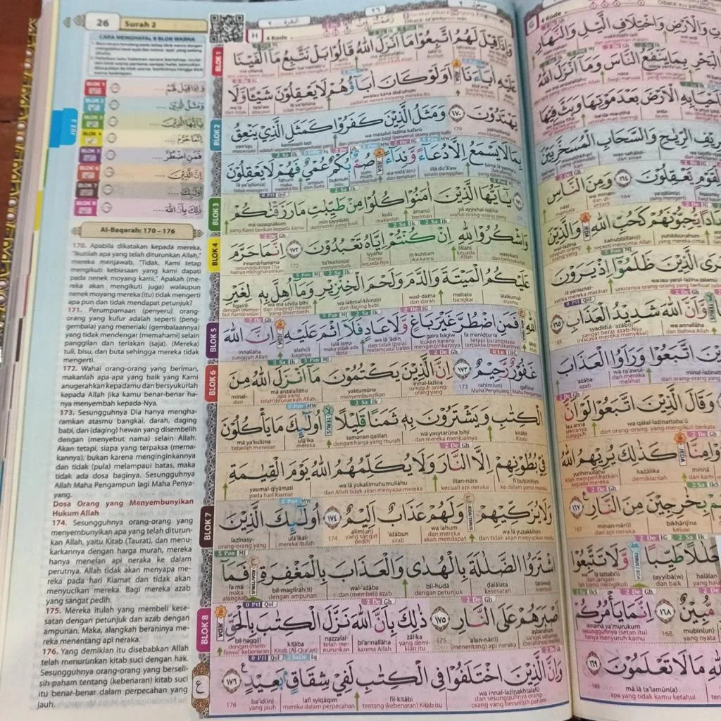 Al Quran Hafalan Tajwid Latin A4 Al Qosbah