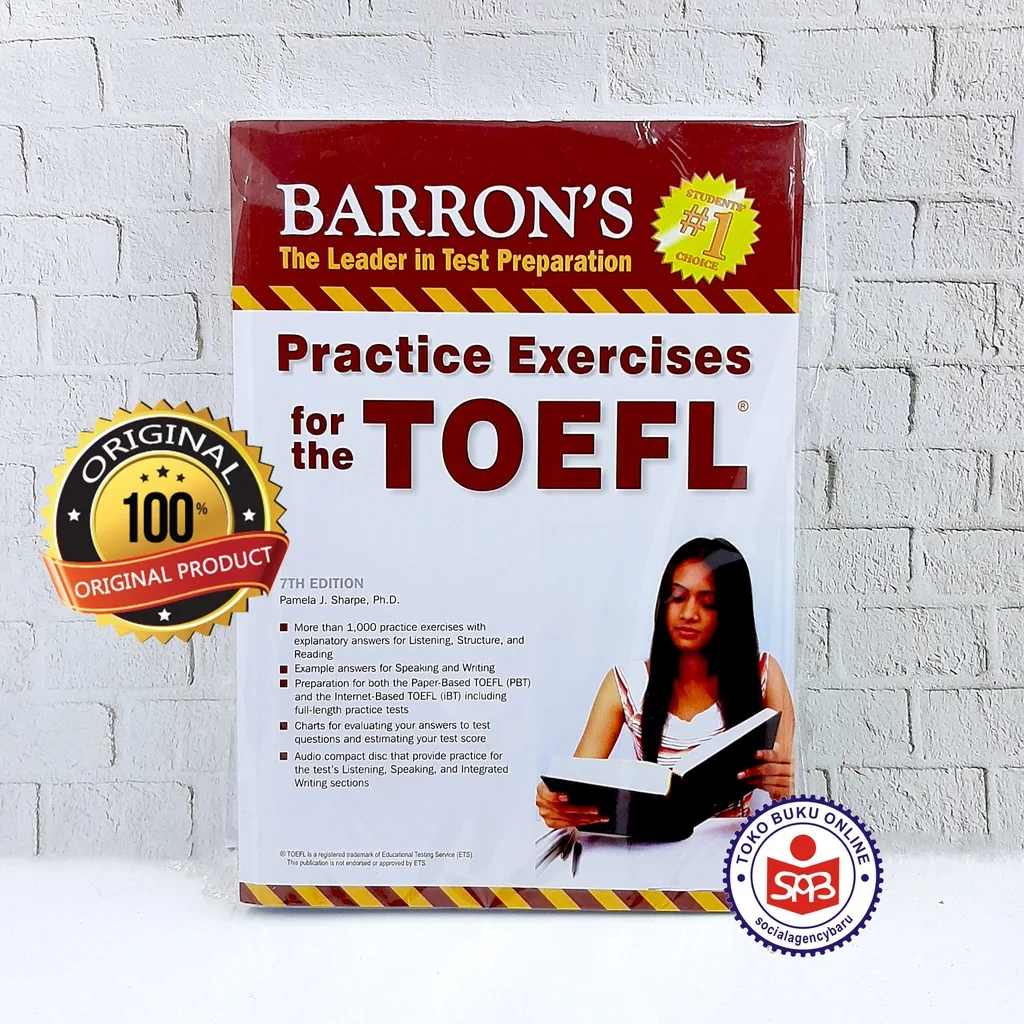 Barron's TOEFL Practice Exercises 7th Edition