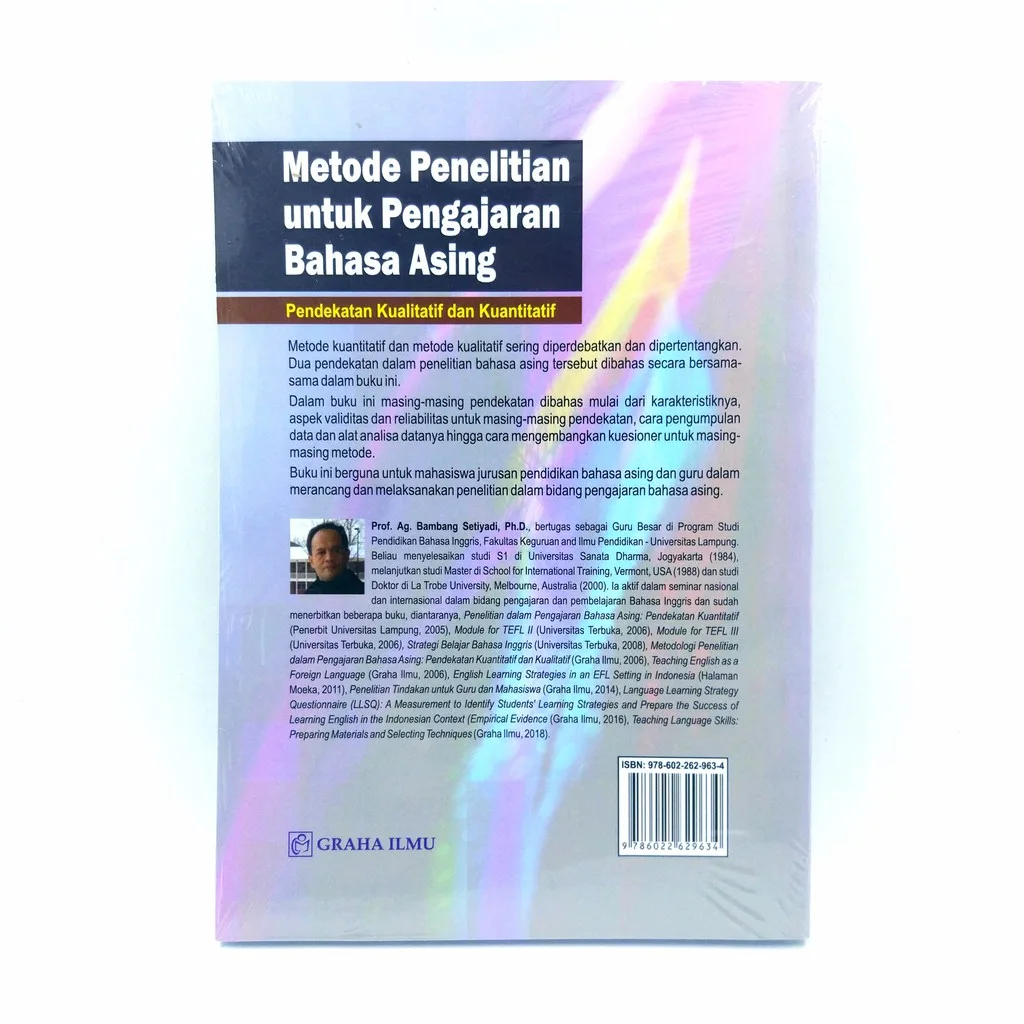 Metode Penelitian Untuk Pengajaran Bahasa Asing - Bambang Setiyadi