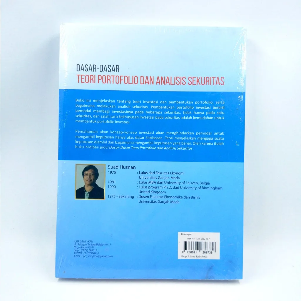 Dasar Dasar Teori Portofolio Dan Analisis Sekuritas - Suad Husnan
