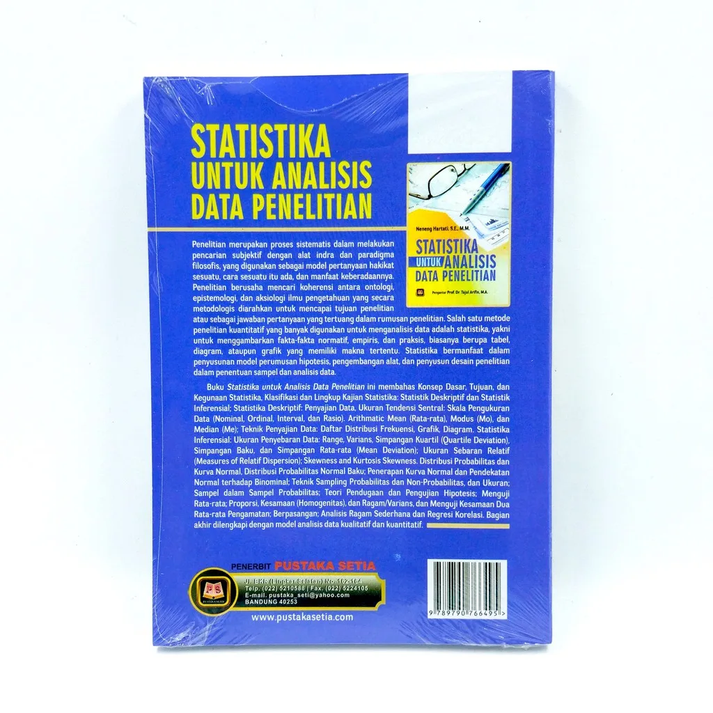 Statistika Untuk Analisis Data Penelitian - Neneng Hartati
