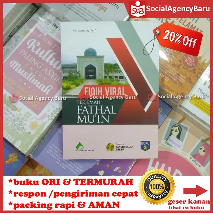 Fiqih Viral Terjemah Fathal Muin Buku 2 - M Rofii