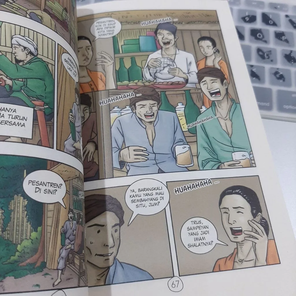 Komik Hasyim Asyari Guru Ulama Nusantara 220 Halaman