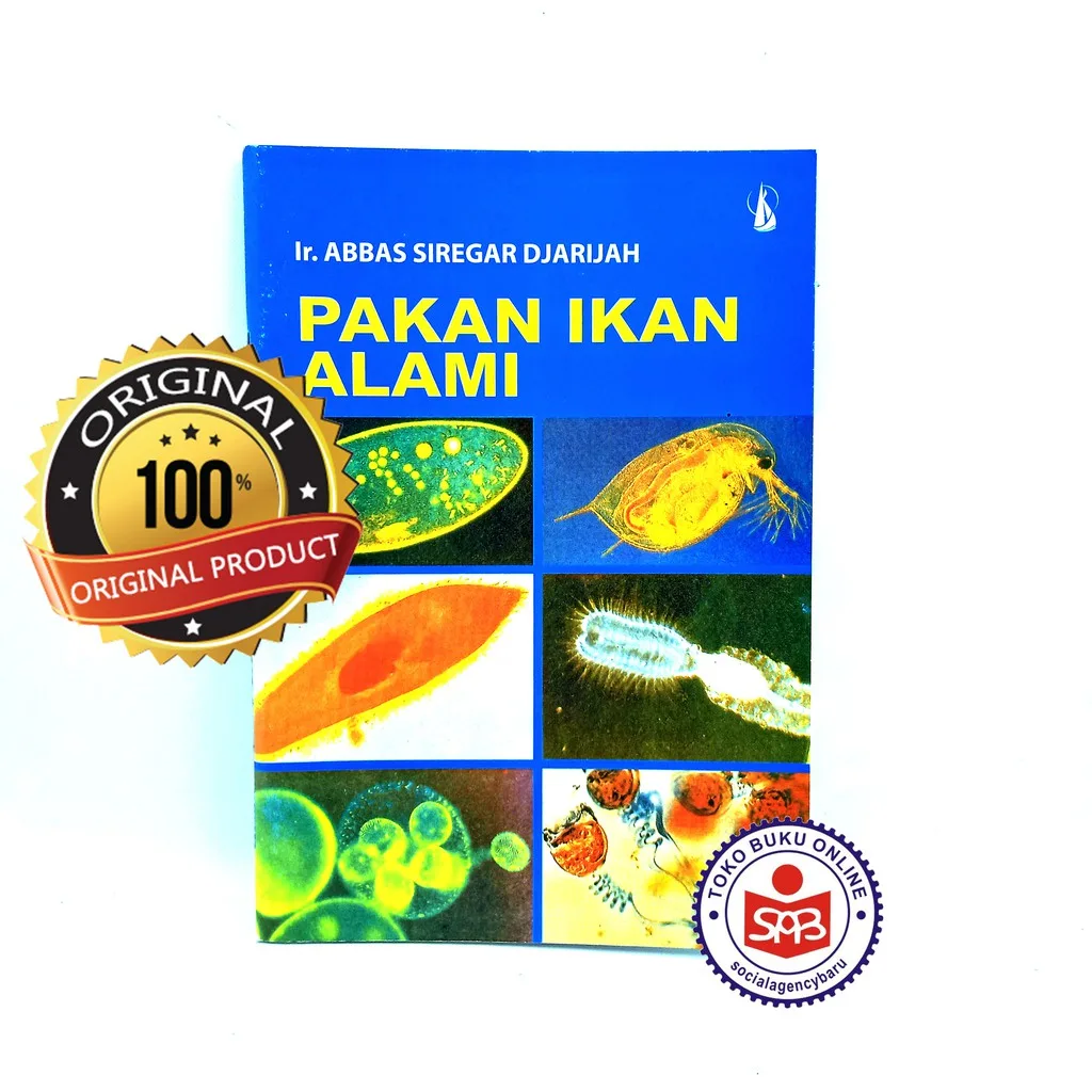 Buku Pakan Ikan Alami - Abbas Siregar Djarijah
