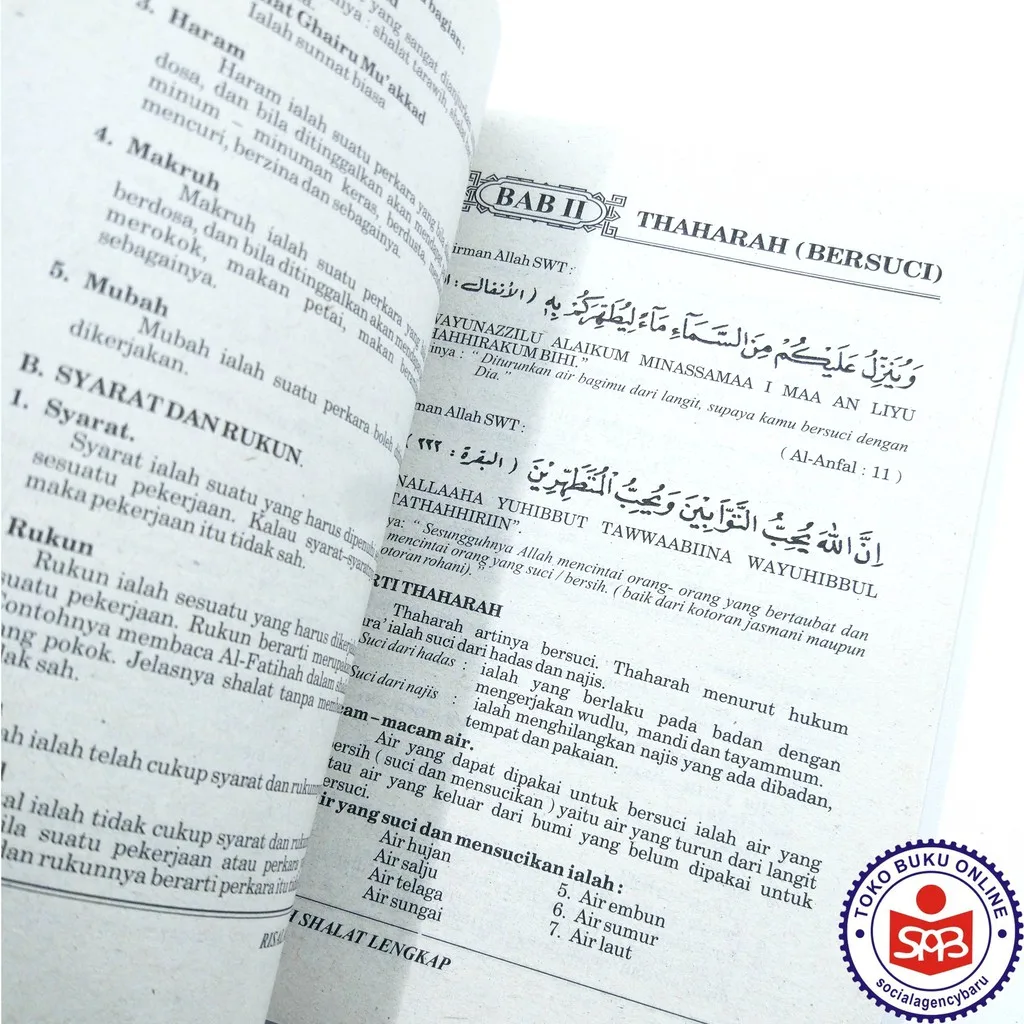 Risalah Tuntunan Shalat Lengkap Doa Moh Nursahid
