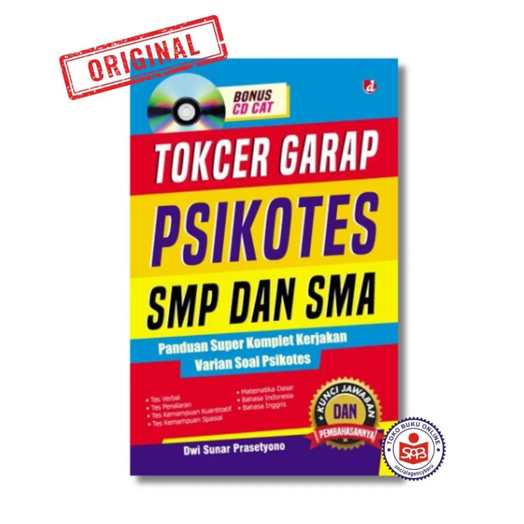 Tokcer Garap Psikotes SMP dan SMA - Dwi Sunar Prasetyono
