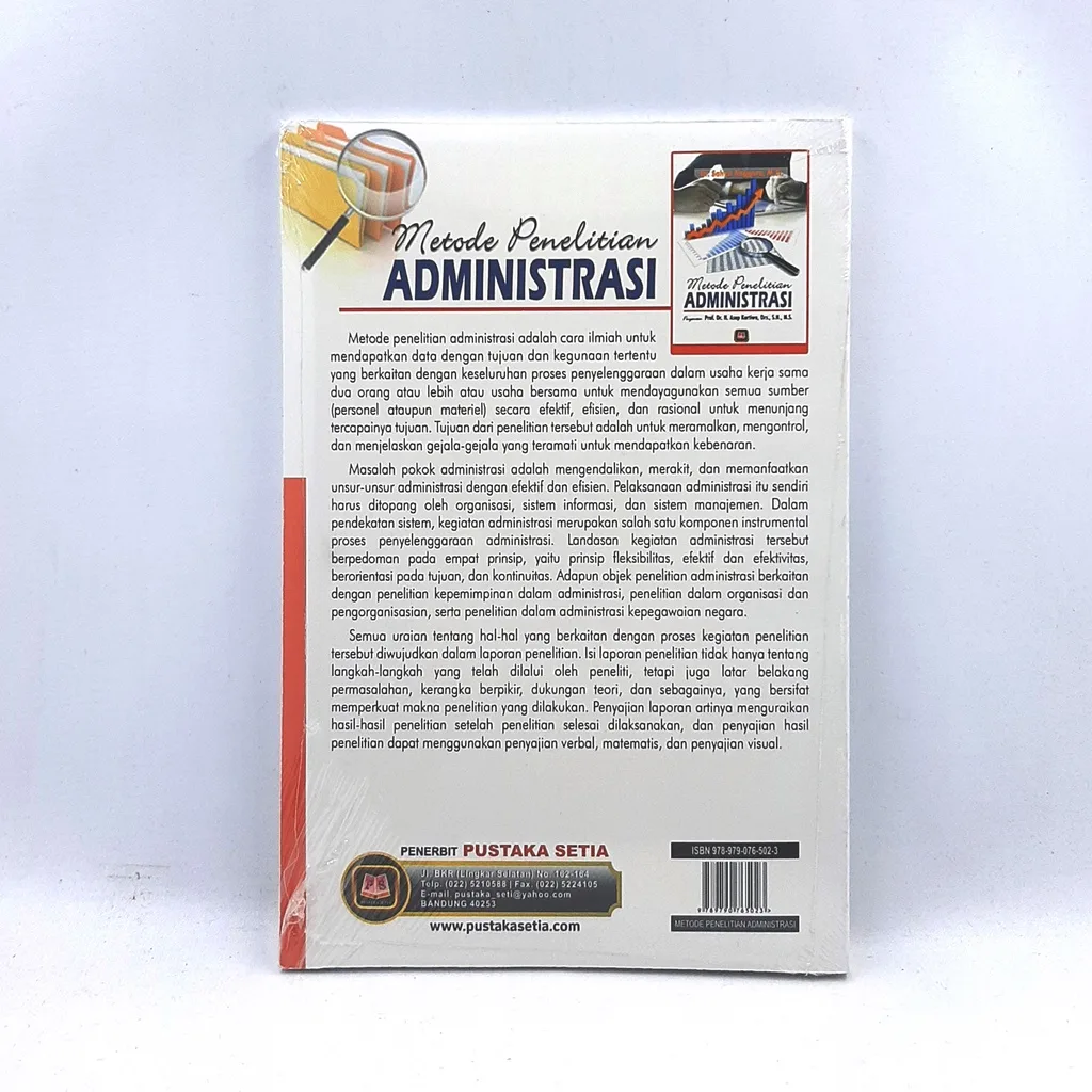 Metode Penelitian Administrasi - Sahya Anggara