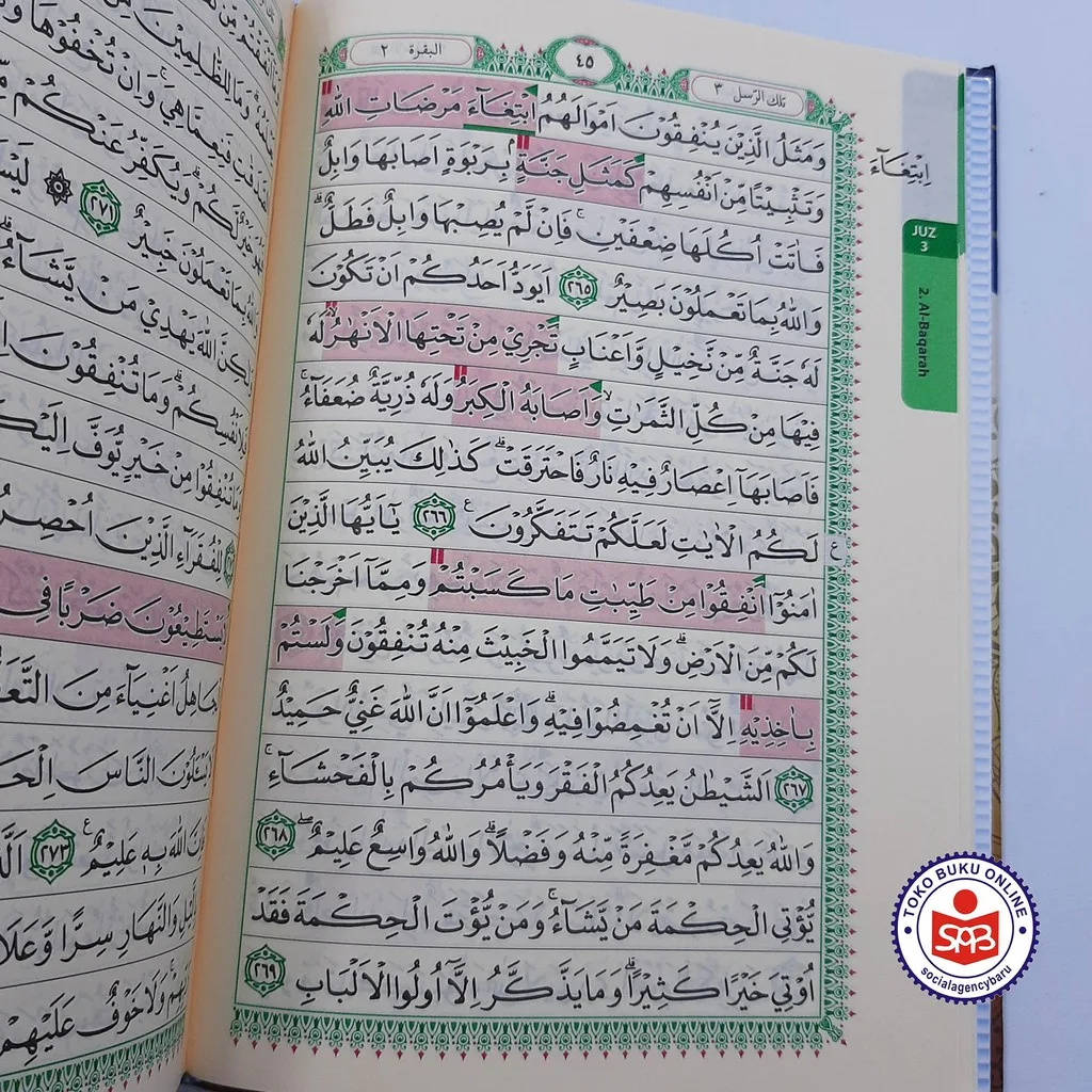 Al Quran Waqaf Ibtida A5 Suara Agung Hardcover